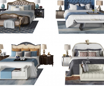 Modern Double Bed-ID:462673907