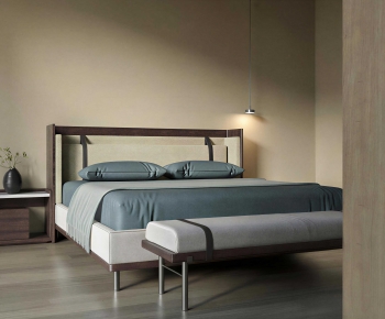 New Chinese Style Bedroom-ID:394922029