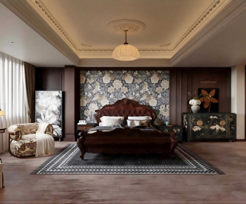 American Style Bedroom-ID:175878057