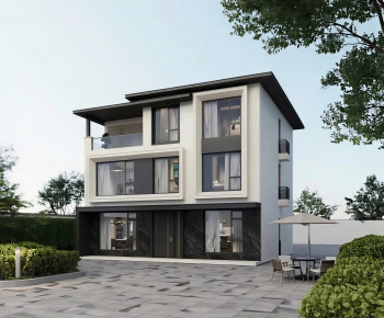 Modern Detached Villa-ID:344326977