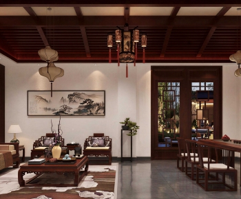 Chinese Style Tea House-ID:968633895