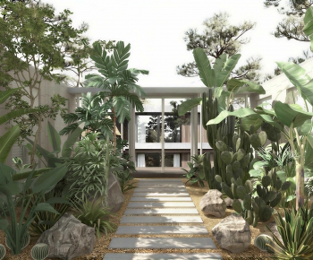 Modern Courtyard/landscape-ID:288392079