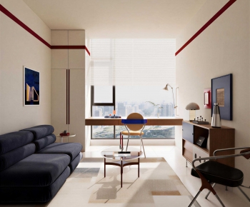 Modern A Living Room-ID:605285882