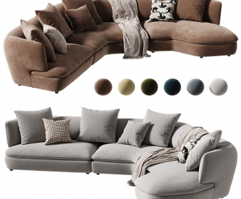 Modern Curved Sofa-ID:225466978