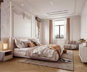 Simple European Style Bedroom-ID:160645964