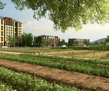 Modern Garden Landscape-ID:808890102