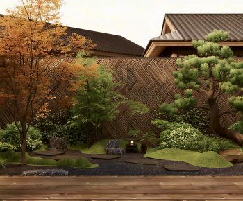 Japanese Style Courtyard/landscape-ID:517976051