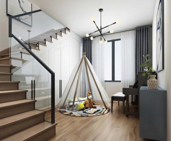Modern Children's Room Activity Room-ID:176793105