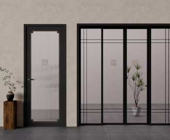New Chinese Style Sliding Door-ID:317211279