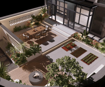 Modern Courtyard/landscape-ID:920419931