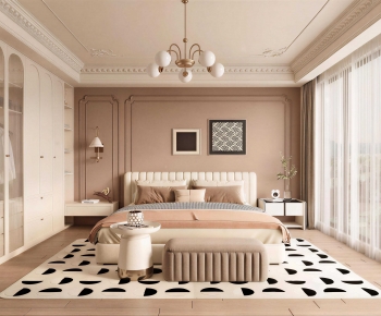 French Style Bedroom-ID:975435024