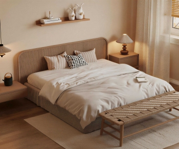 Japanese Style Double Bed-ID:702601917