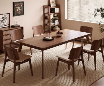 Modern Dining Table And Chairs-ID:401752002