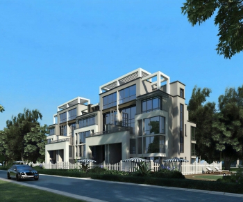 Modern Double Townhouse-ID:872802971