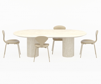 Modern Dining Table And Chairs-ID:349087008