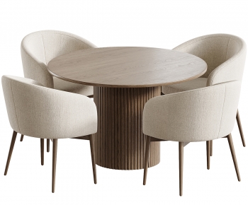 Modern Dining Table And Chairs-ID:312333113