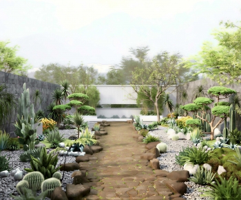 New Chinese Style Courtyard/landscape-ID:378968002