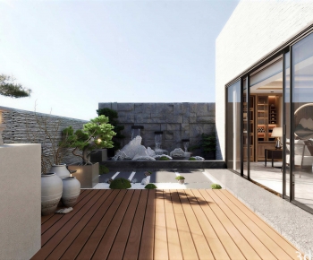 New Chinese Style Courtyard/landscape-ID:154520036