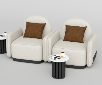 Modern Single Sofa-ID:444773911