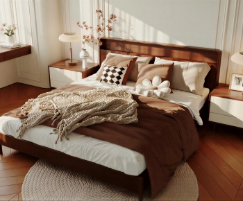 Modern Double Bed-ID:181494958