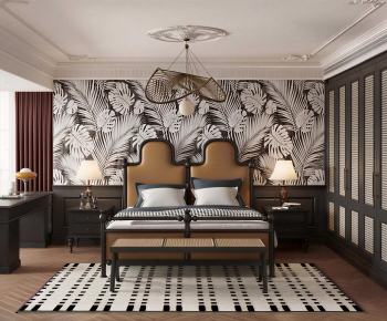 French Style Bedroom-ID:402359017