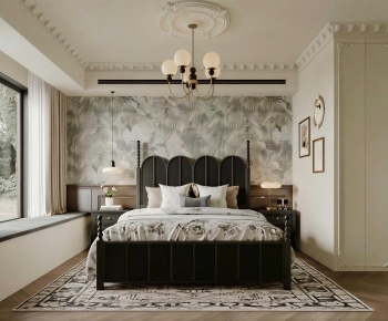 French Style Bedroom-ID:415478941