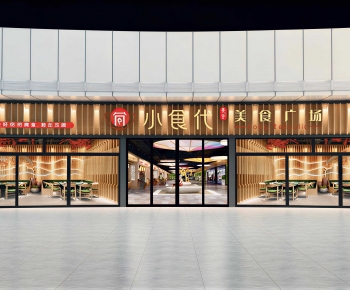 New Chinese Style Facade Element-ID:256299979