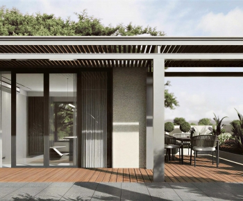 Modern Terrace-ID:490555055