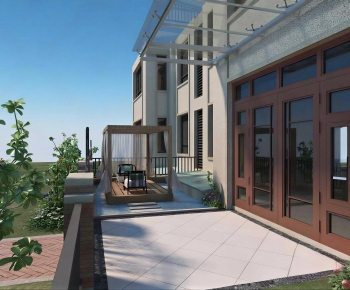 Modern Terrace-ID:558053028