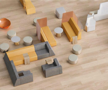 Modern Card Seat Sofa-ID:189459099