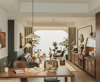 Modern A Living Room-ID:363470082