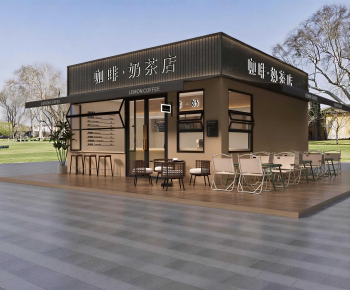 Modern Appearance Of Commercial Building-ID:344196083