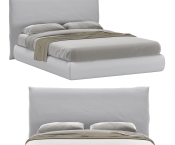 Modern Double Bed-ID:601845982