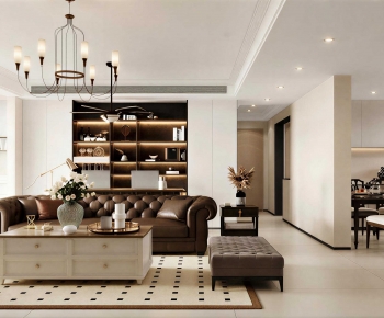 Modern A Living Room-ID:771101951