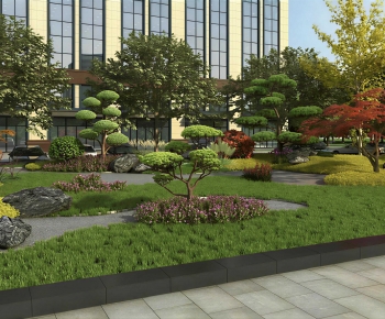 New Chinese Style Courtyard/landscape-ID:710248927