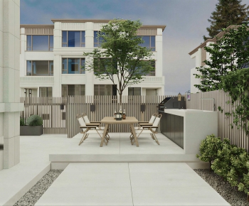 Modern Courtyard/landscape-ID:157807118