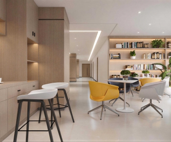 Modern Office Tea Room-ID:847698931