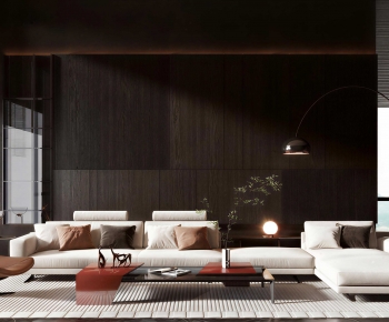 Modern A Living Room-ID:905551915