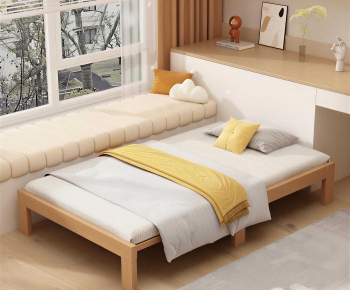 Modern Single Bed-ID:406889938