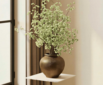 Wabi-sabi Style Flower Arrangement-ID:334440955