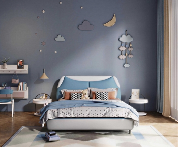 Modern Boy's Room And Son's Room-ID:964492085