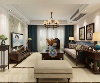 American Style A Living Room-ID:278547055