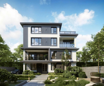 Modern Detached Villa-ID:323910796
