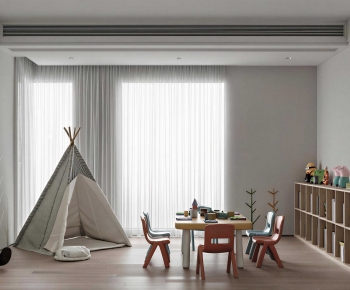 Modern Children's Room Activity Room-ID:799448978