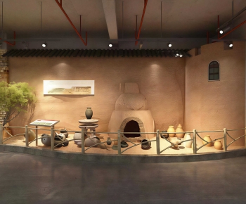Modern Exhibition Hall-ID:655117034