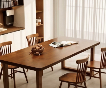 Modern Dining Table And Chairs-ID:610131985