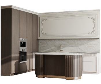 French Style Kitchen Cabinet-ID:109570981