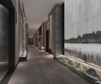 New Chinese Style Corridor-ID:426089847