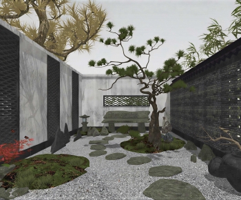 New Chinese Style Courtyard/landscape-ID:318717969