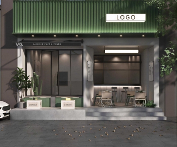 Modern Facade Element-ID:576899053